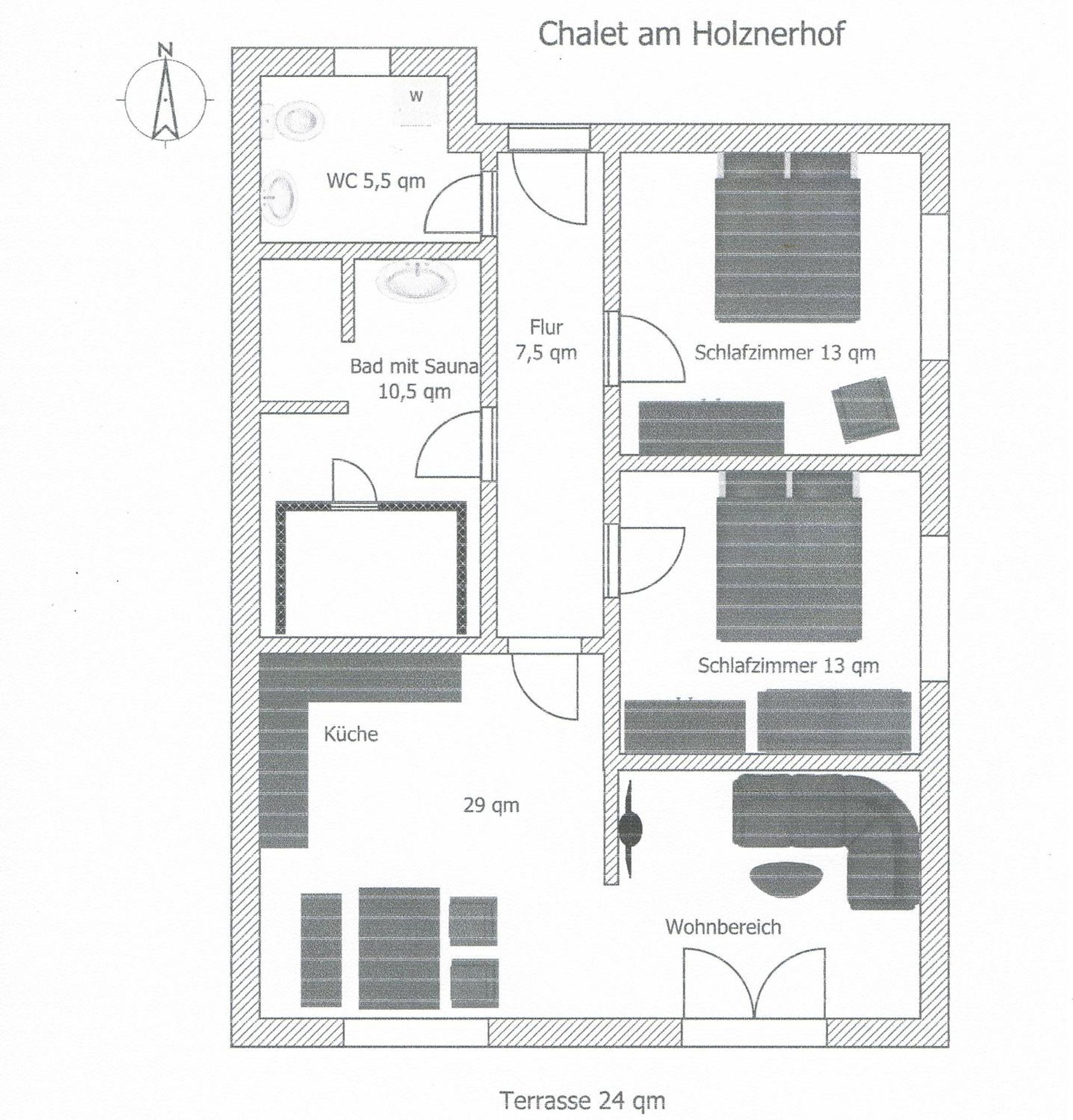 因泽尔Holznerhof - Chiemgau Karte别墅 外观 照片